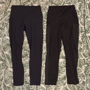 Fabletics Black Performance Leggings Twin Pack